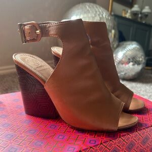 Tory Burch Open Toe Bootie